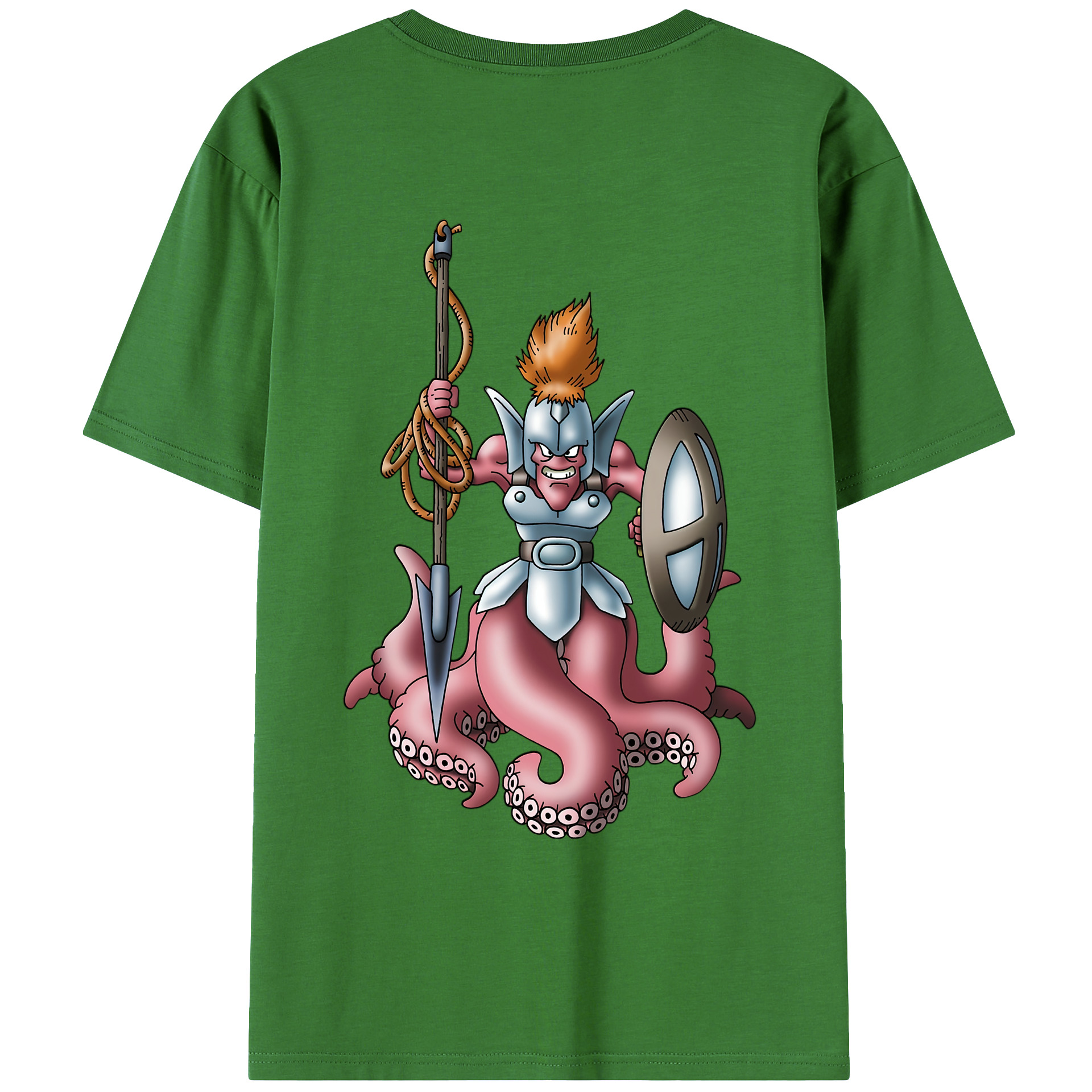 （画像用） ドラゴンクエスト Doragon Kuesuto Dragon Quest レディース半袖Tシャツ(バックプリント)